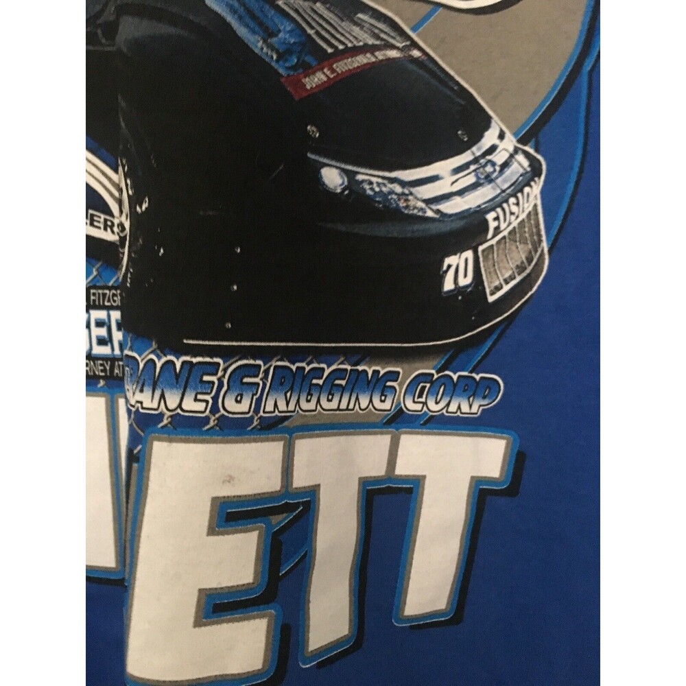 Gildan Men's Short Sleeve T-Shirt Fitzgerald Noah Triplett Racing Size XL - Picture 11 of 11